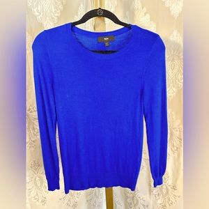 🎄🚨BOGO 50% Off Vintage Y2K Royal blue knit sweater
